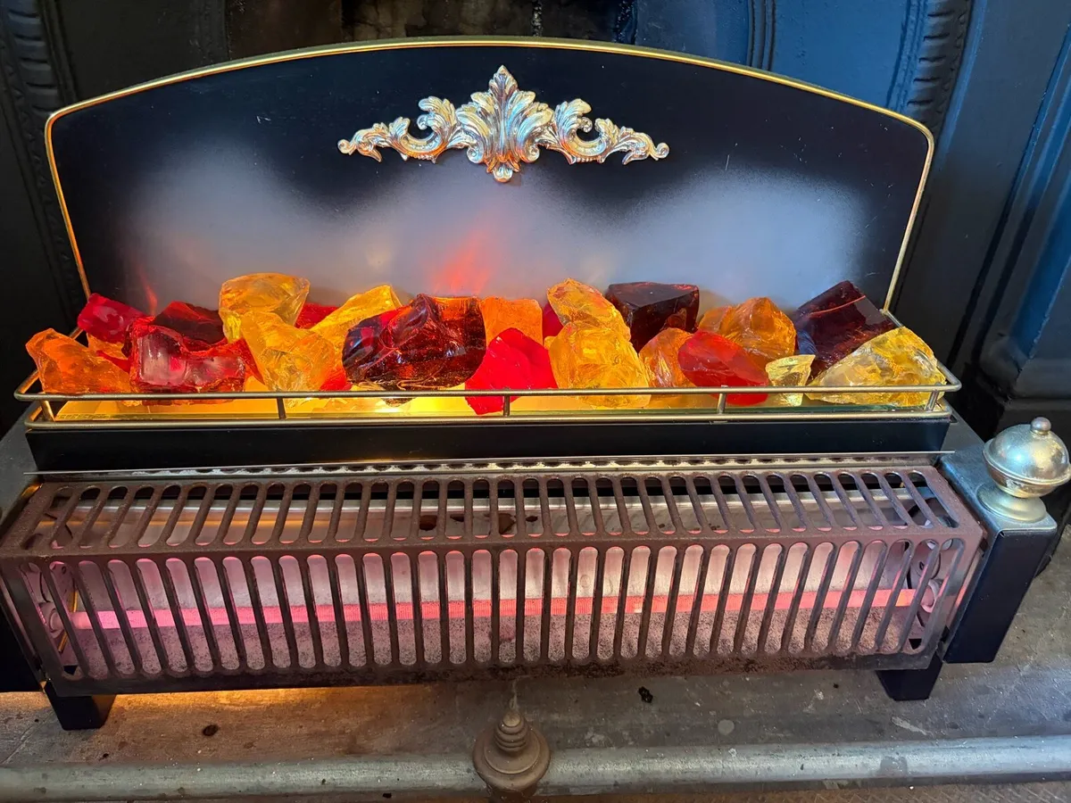 Vintage electric fire - Image 1