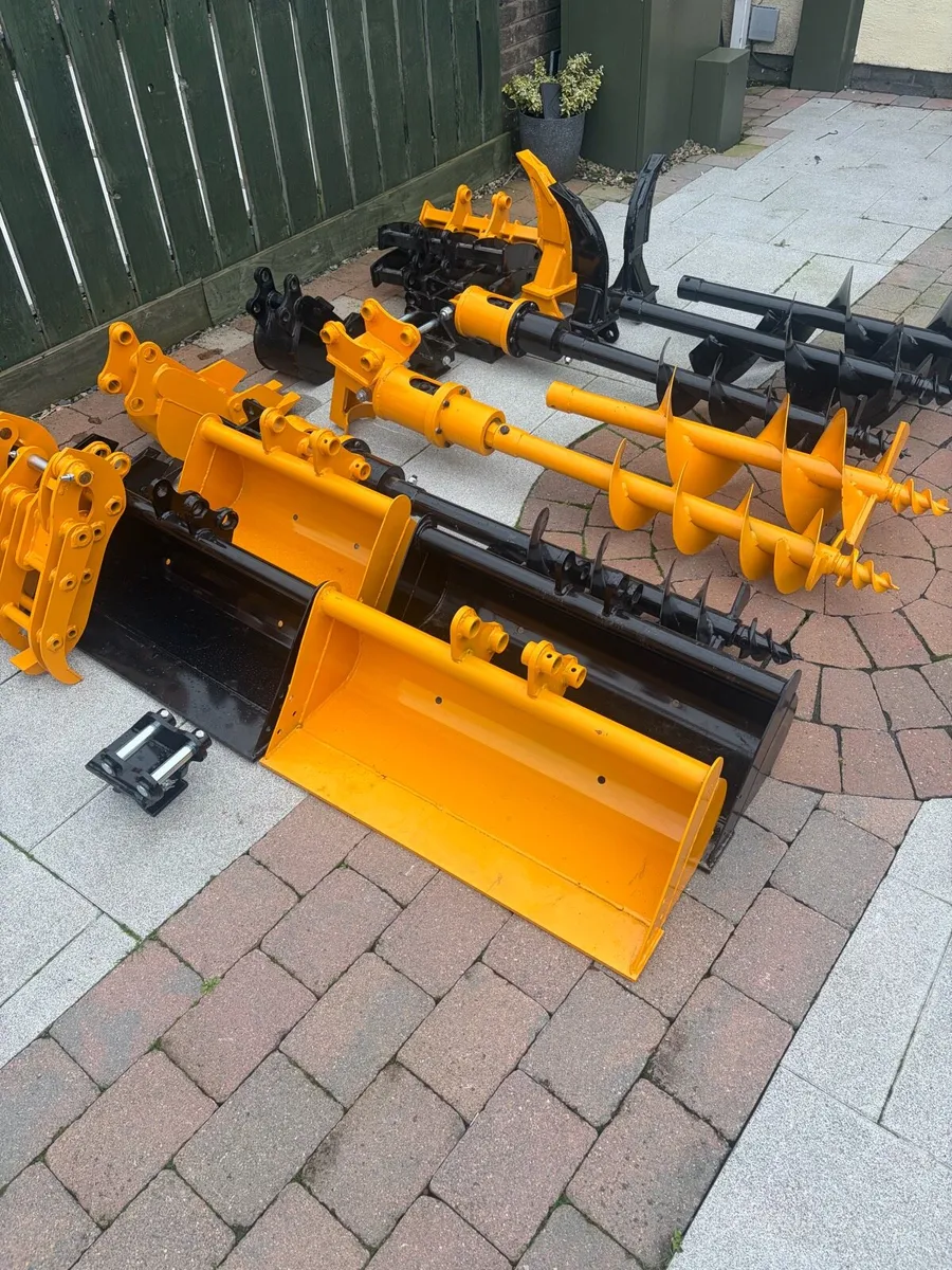 Brand New Mini Digger attachments - Image 1
