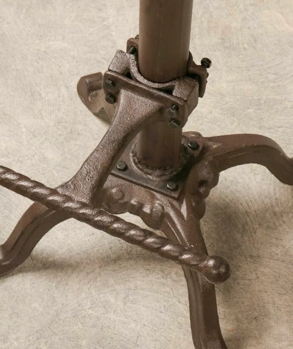 2 x NEW Cast Iron Tractor Style Kitchen Bar Stools - Image 4