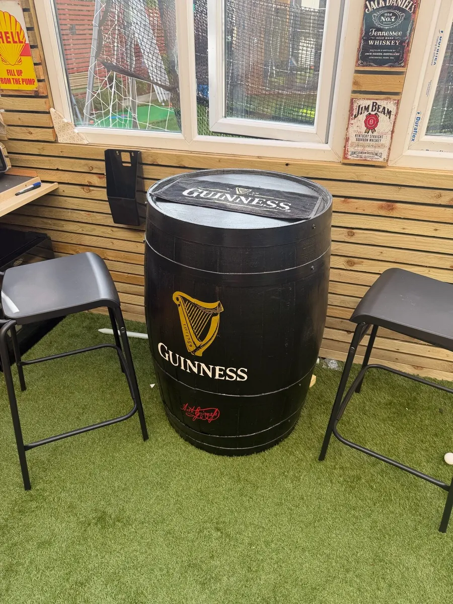 Guinness barrel