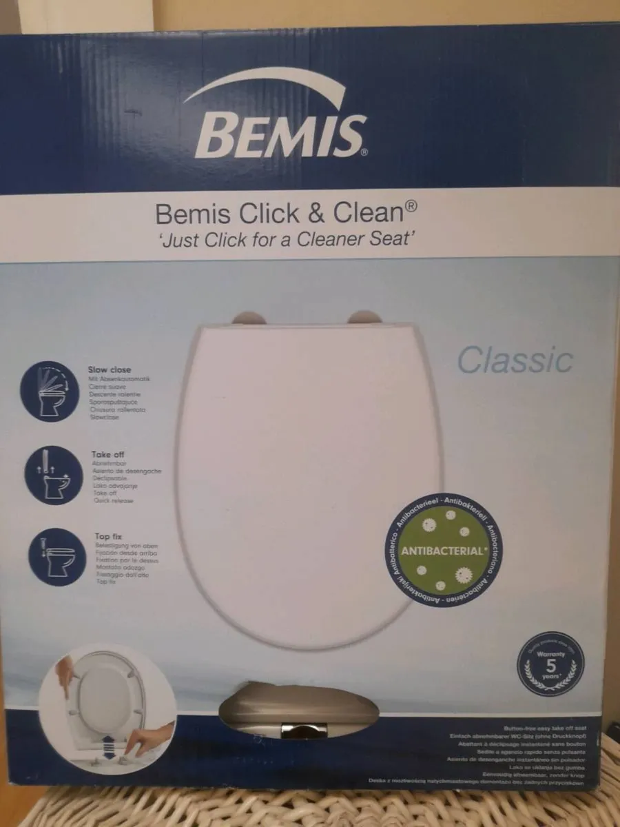 Never Used Toilet Seat - Image 1