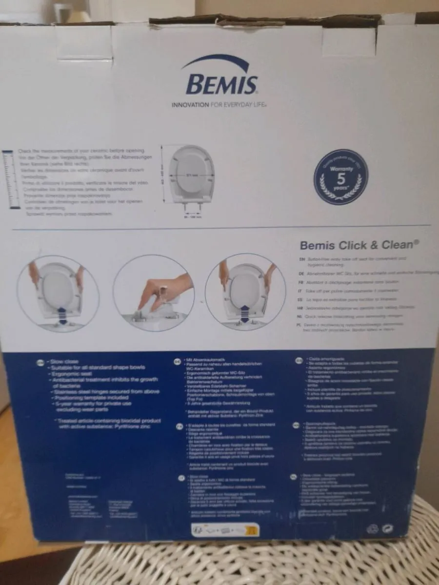 Never Used Toilet Seat - Image 3