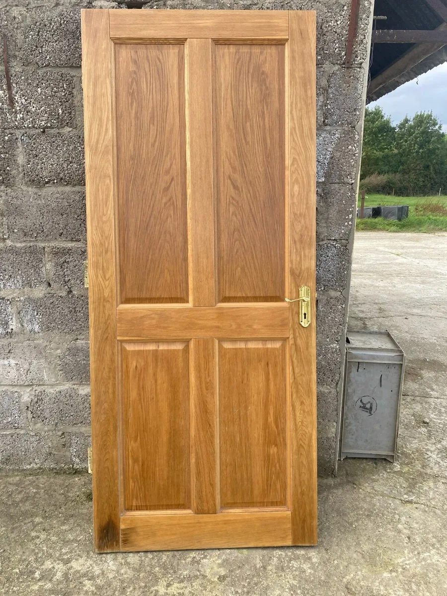 Solid Oak Internal Door - Image 1