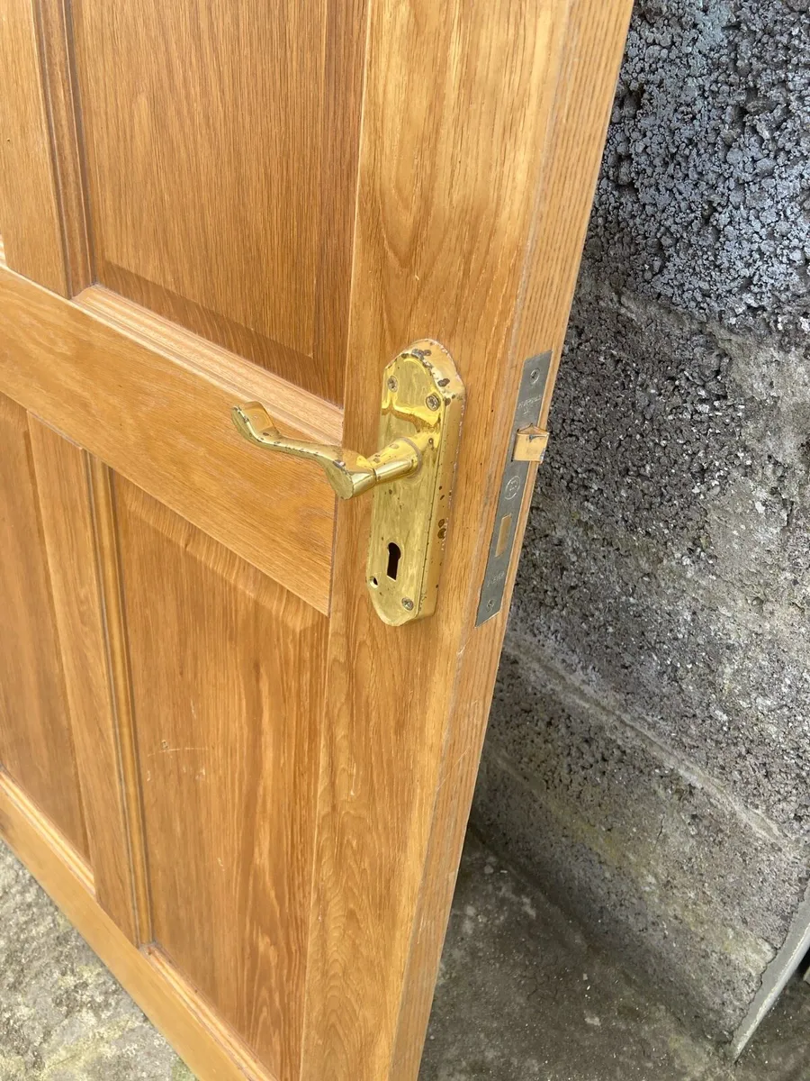 Solid Oak Internal Door - Image 2