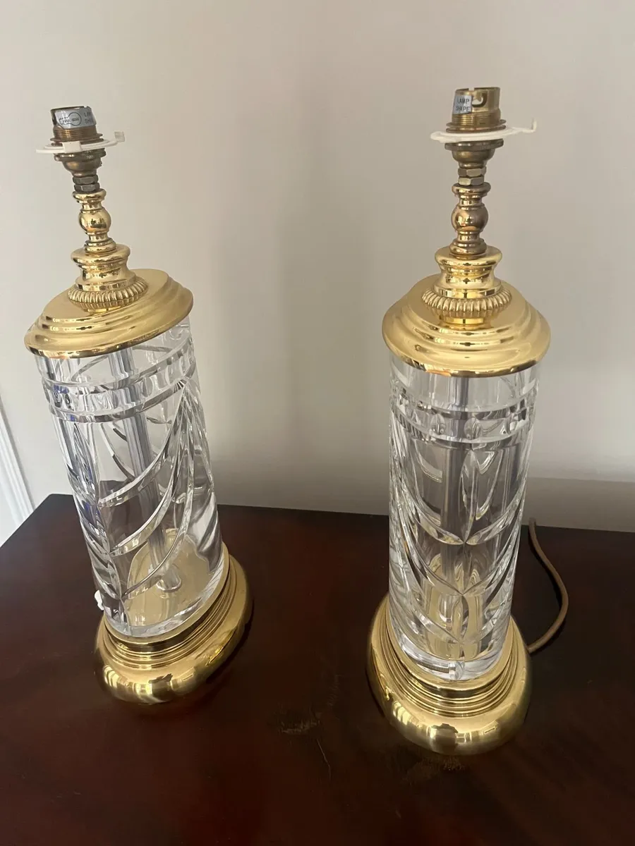 Lamps/ Waterford Glass - Image 4