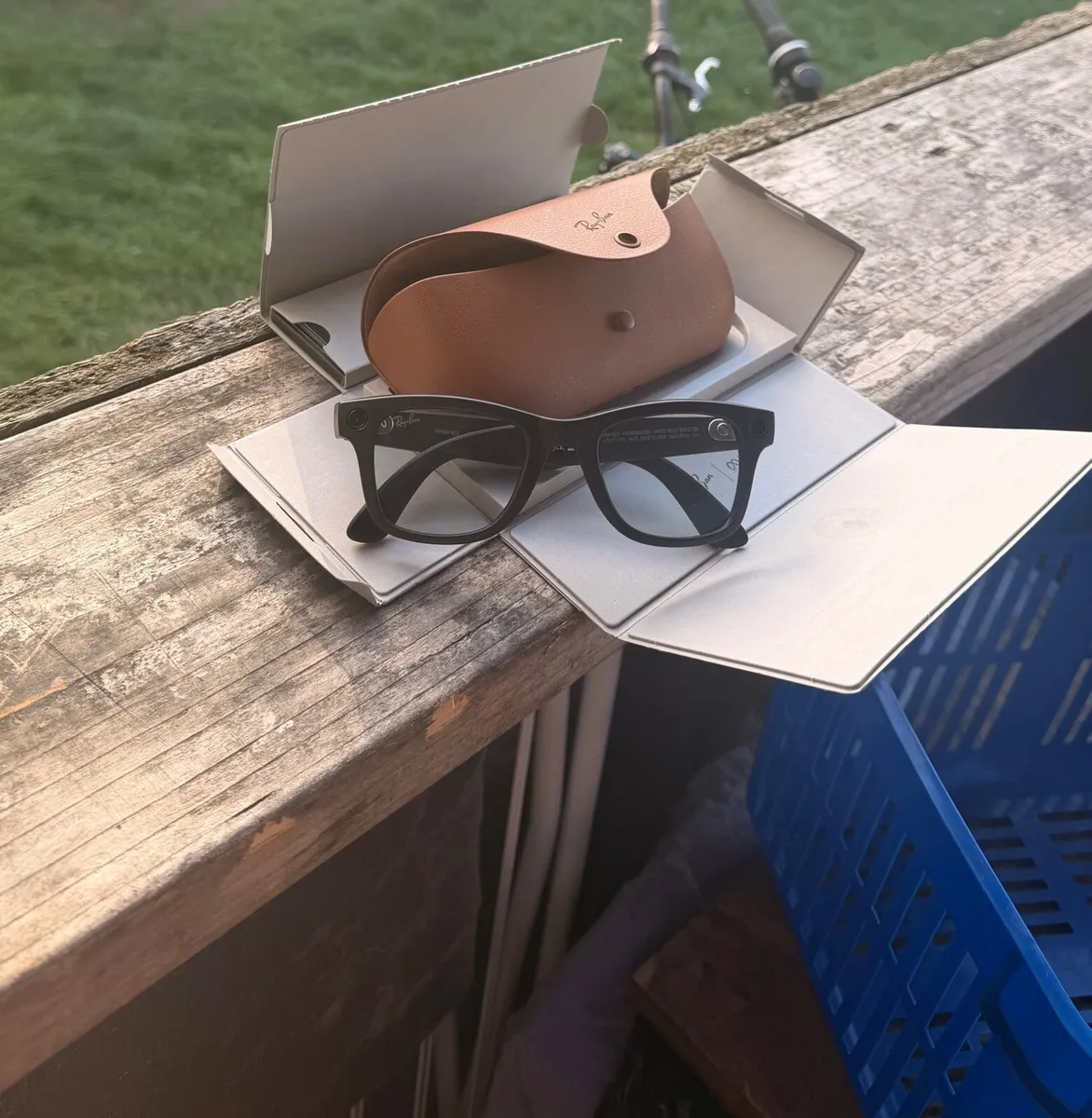 Ray-Ban Meta Wayfarer Gen 2 – Matte Black / Transi - Image 1
