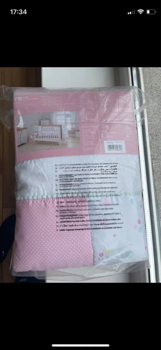 Brand new Mothercare Nursery Cot Quilt - Image 2