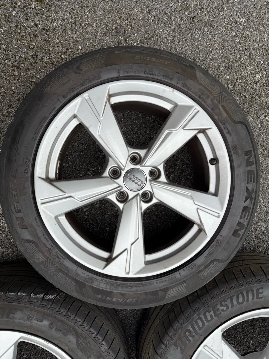 18” Genuine Audi A6 Alloy Wheels - Image 2