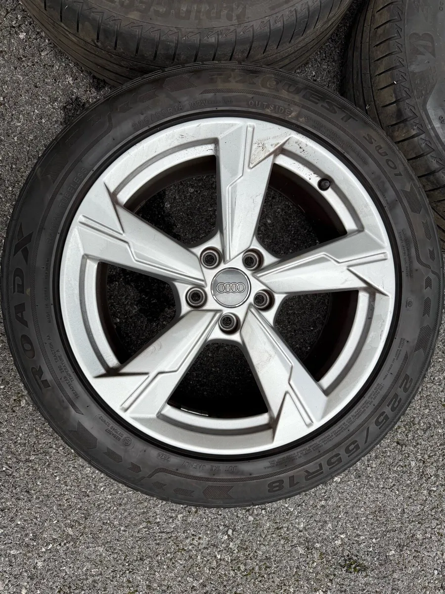 18” Genuine Audi A6 Alloy Wheels - Image 4