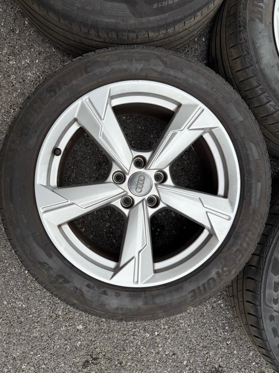 18” Genuine Audi A6 Alloy Wheels - Image 3