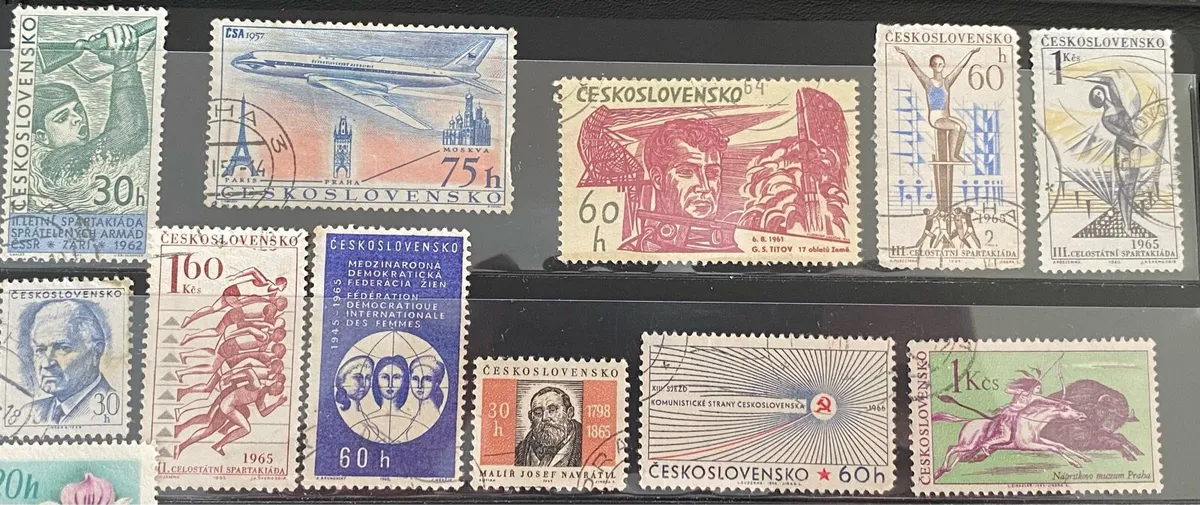 Czechoslovakian stamp lot - Image 2