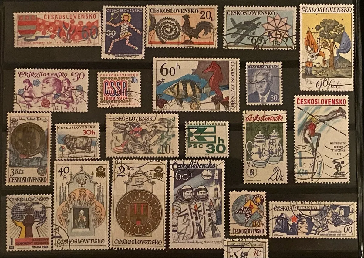 Czechoslovakian stamp lot - Image 2