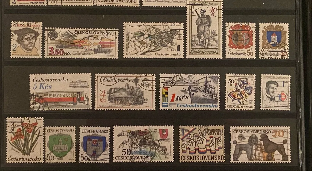Czechoslovakian stamp lot - Image 3