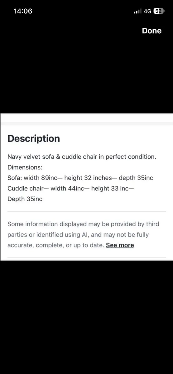 Sofa & Armchair - Image 4