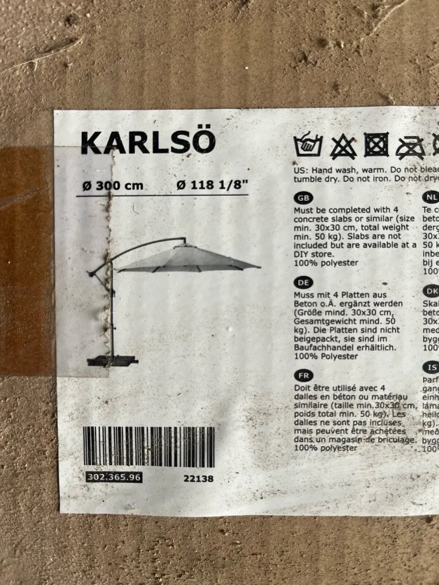 IKEA parasol new unopened - Image 1