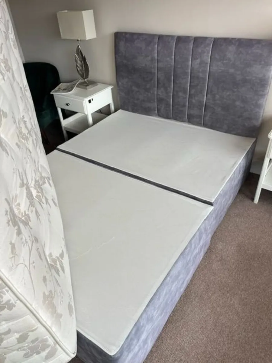 Double bed and mattress - Image 3