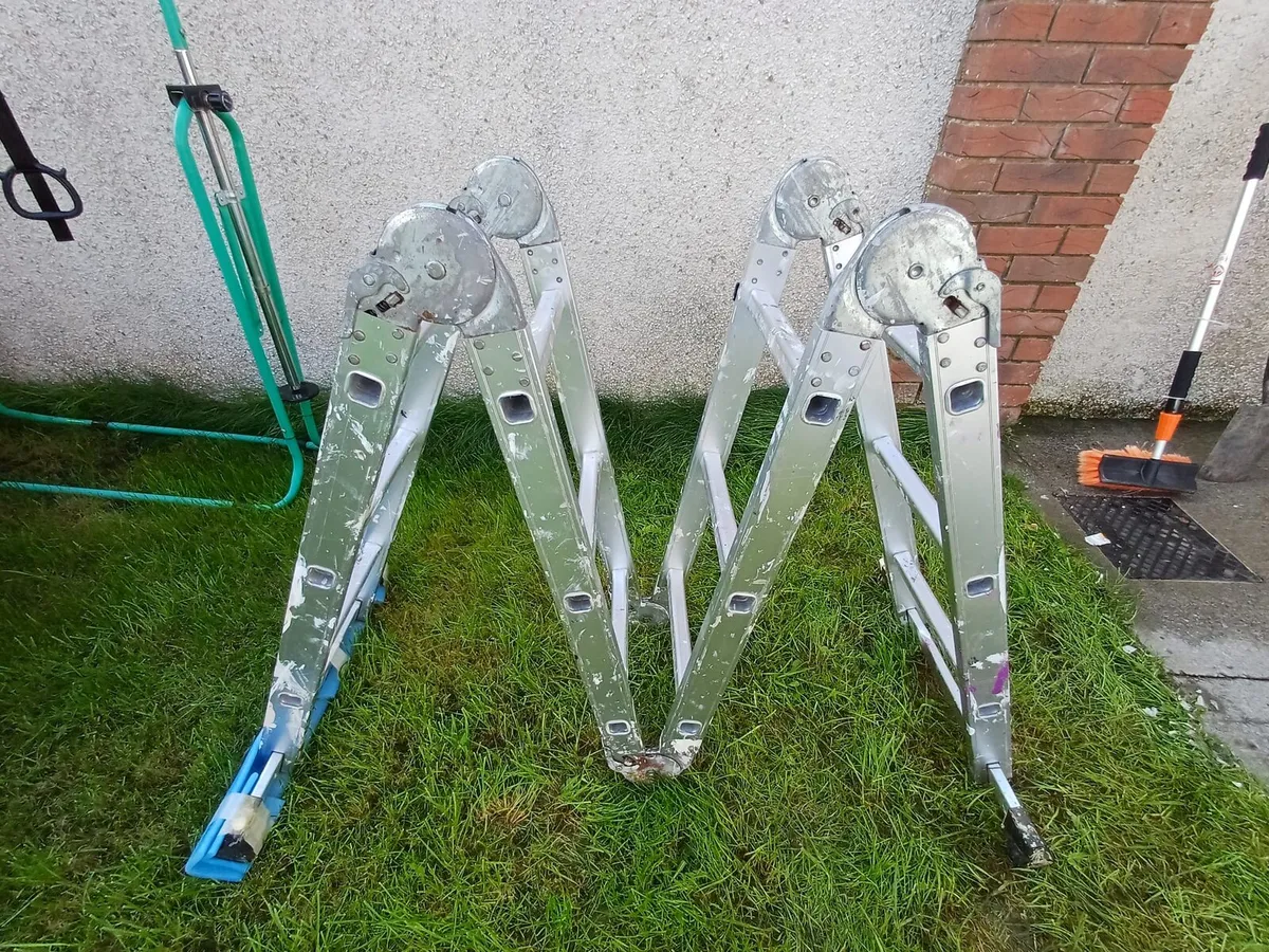 Folding Multi-Purpose Aluminium Ladder – €50 - Image 3