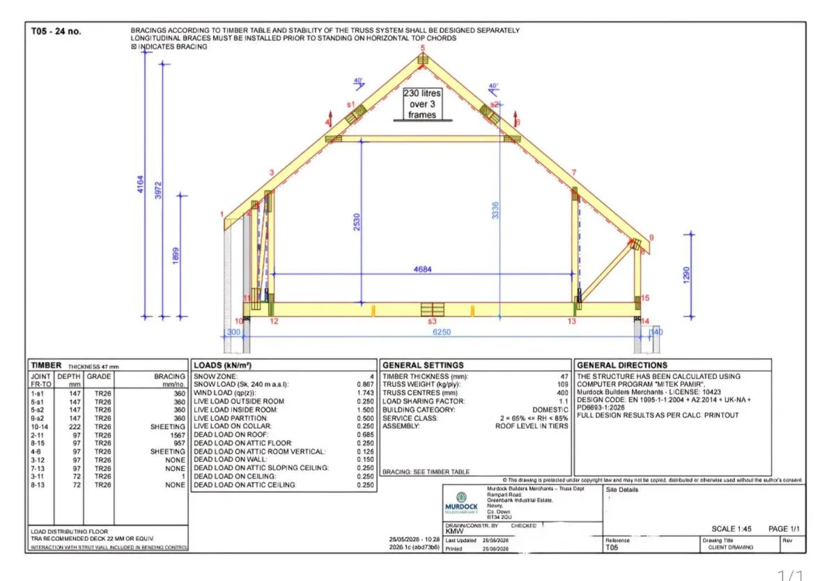 Attic Trusses - Image 1