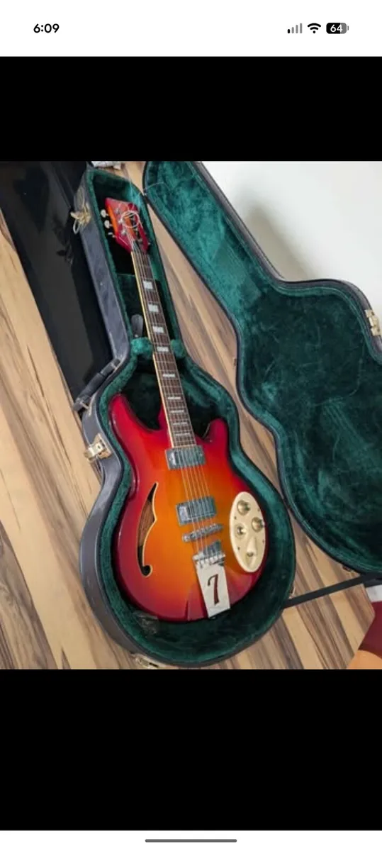 Rare 2007 Italian ramini 6 string Guitar offers - Image 1
