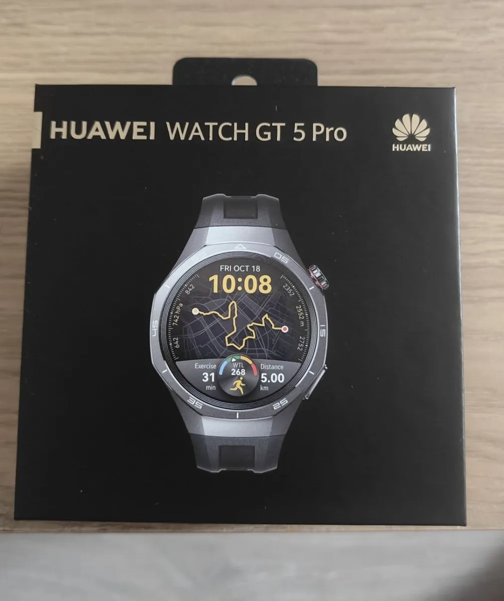 Huawei Watch GT 5 Pro 46mm Smartwatch Black - Image 3