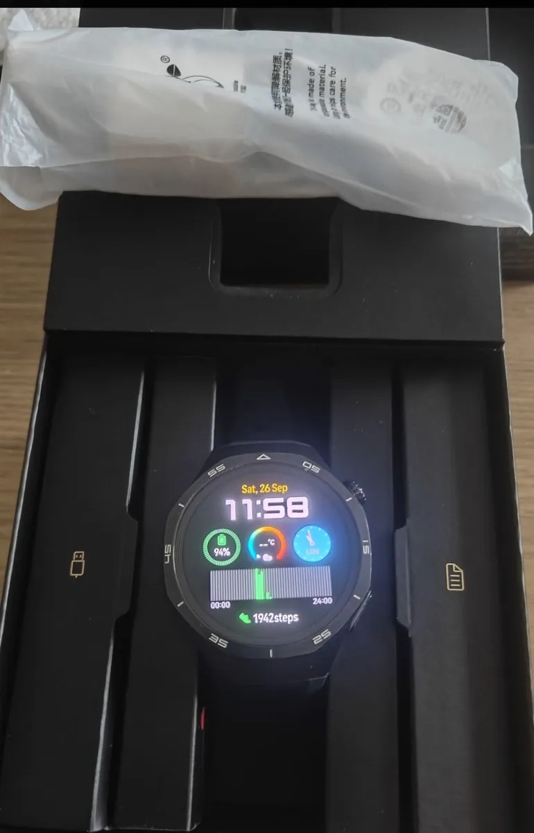 Huawei Watch GT 5 Pro 46mm Smartwatch Black - Image 4