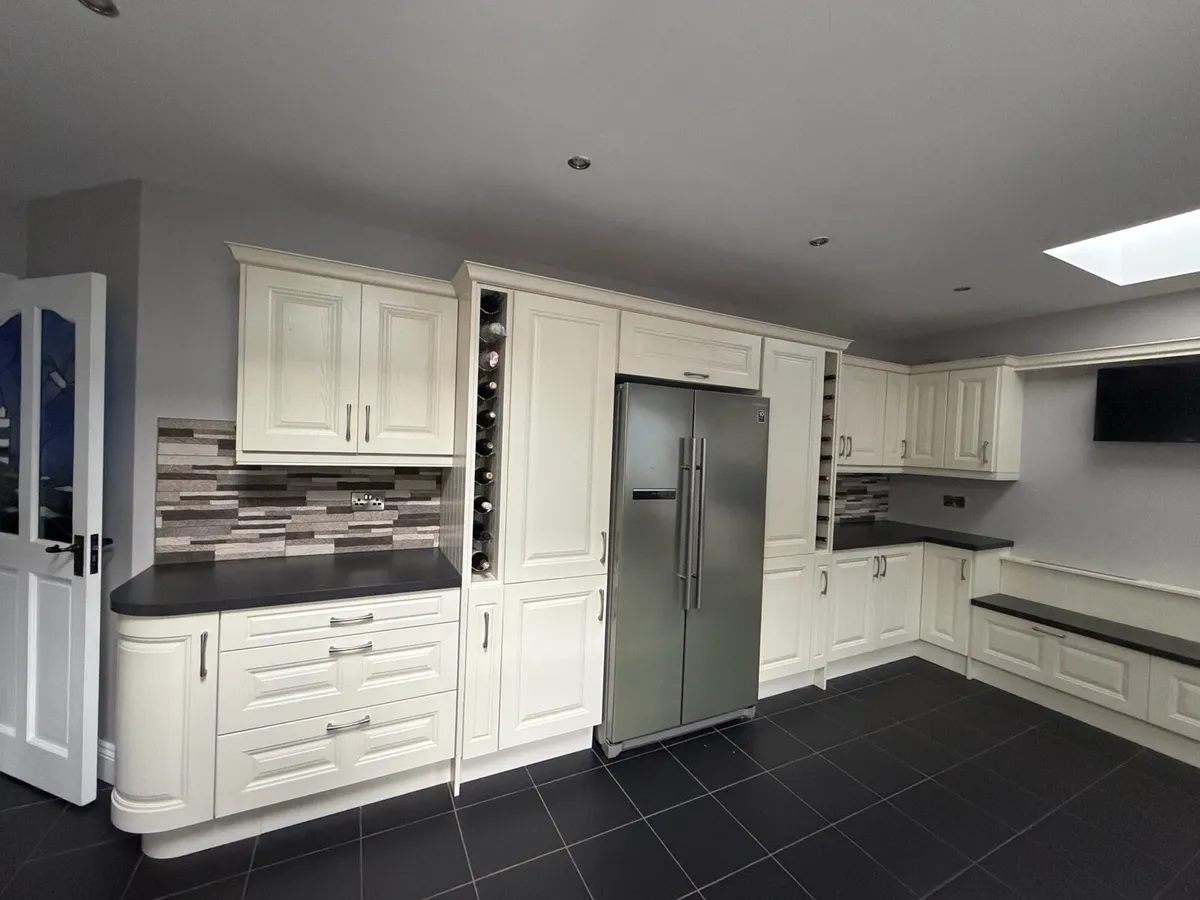 Premium Solid Ash Painted Kitchen - Image 1