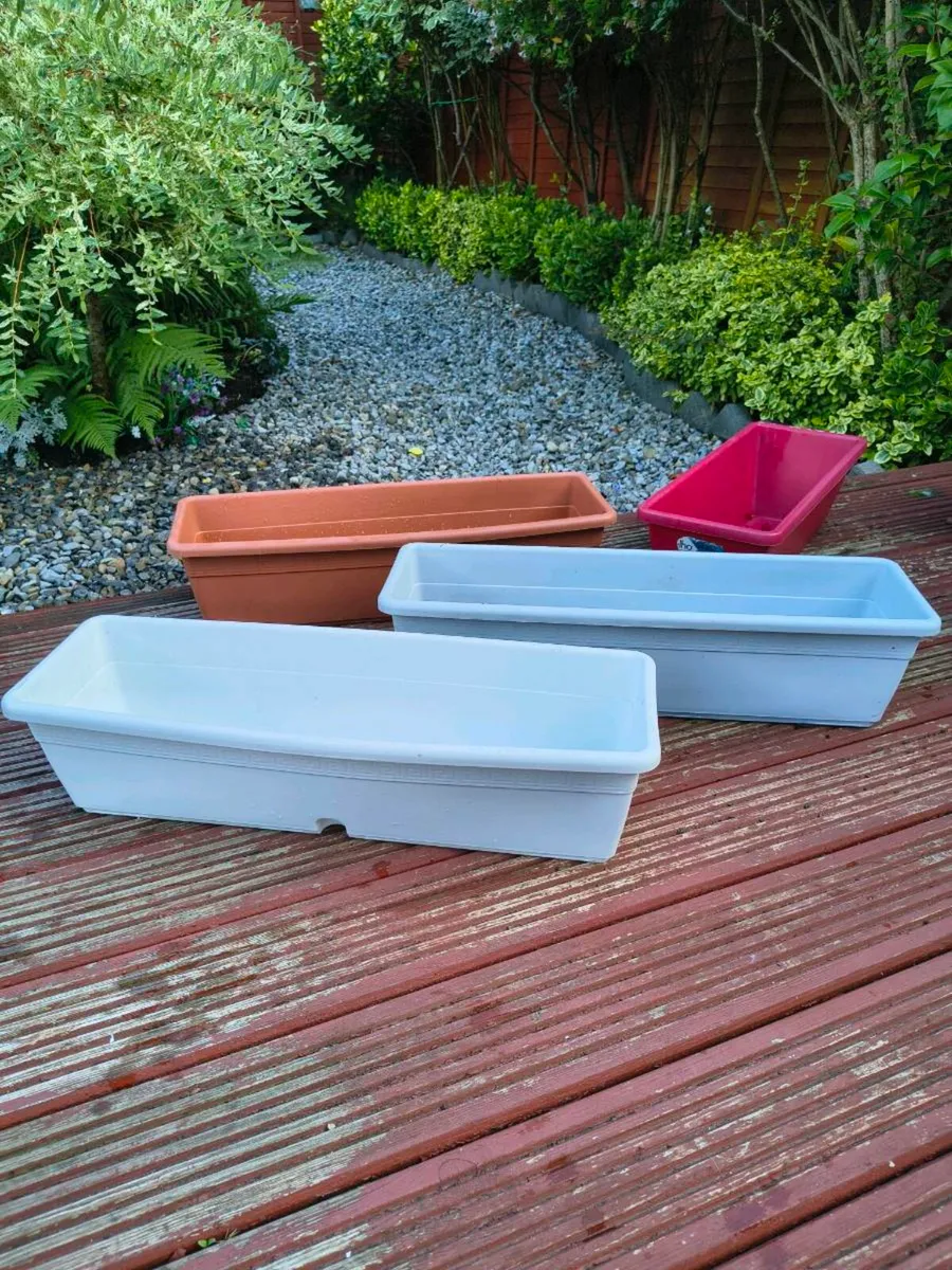 Four window Boxes. - Image 1