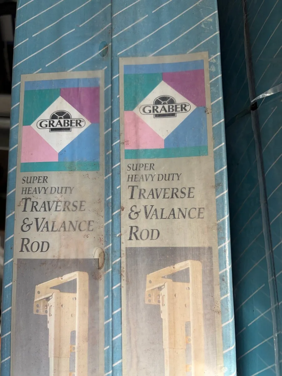 CURTAIN RAILS, METAL, CORDED, ADJUSTABLE WIDTH - Image 2