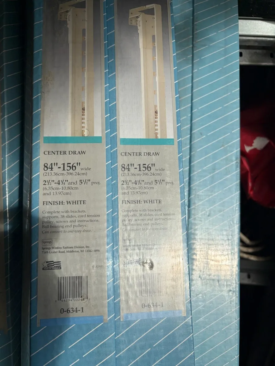 CURTAIN RAILS, METAL, CORDED, ADJUSTABLE WIDTH - Image 3