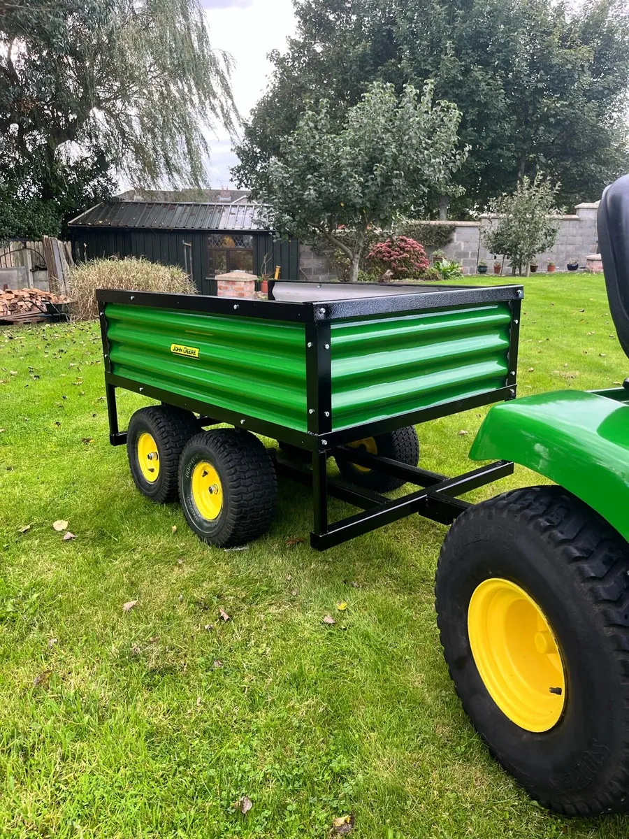 John Deere Tractor & Trailer - Image 4