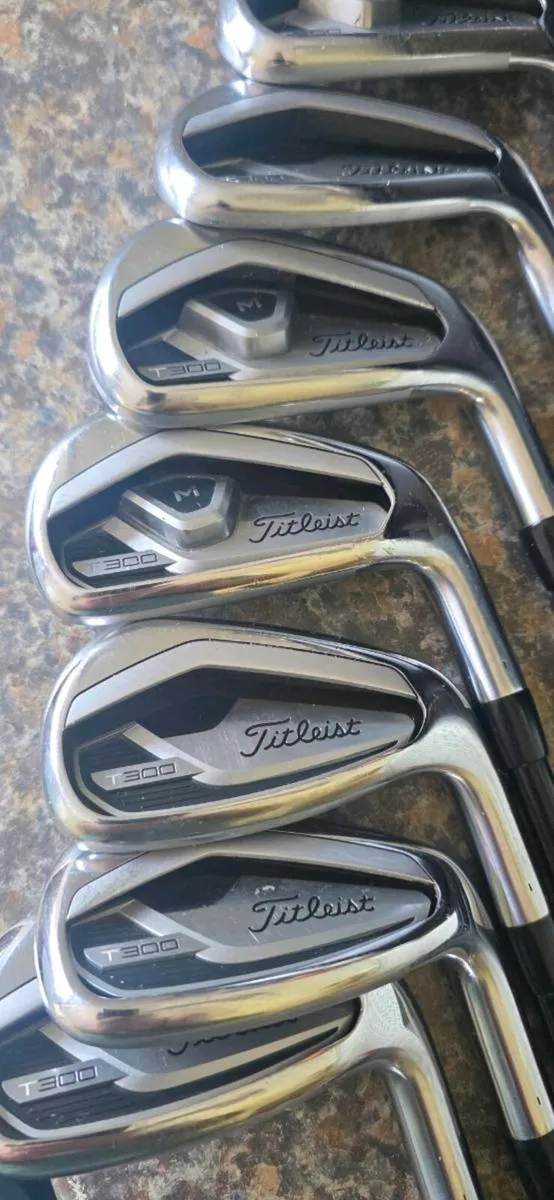 Titleist T300 graphite irons - Image 2