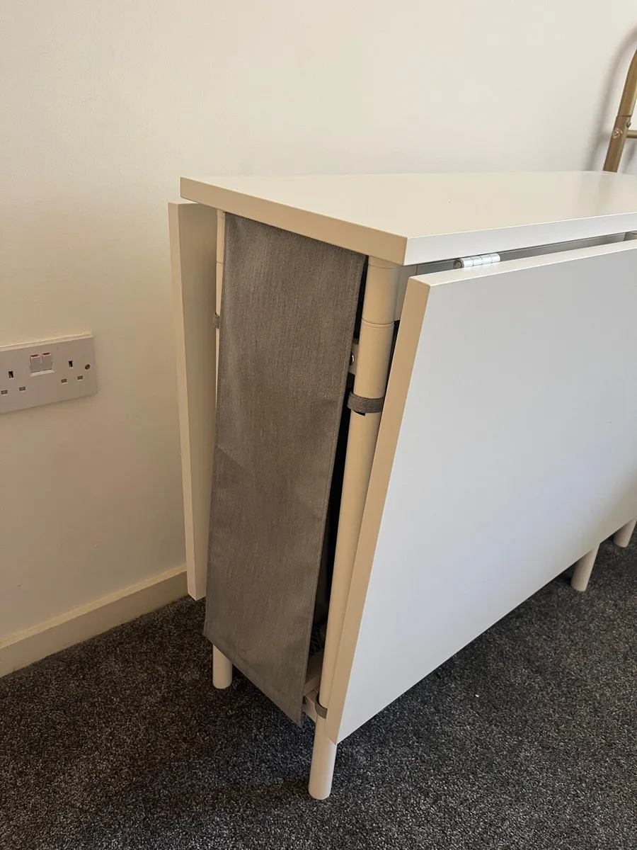 Foldable Dining Table with 2 chairs - Image 2