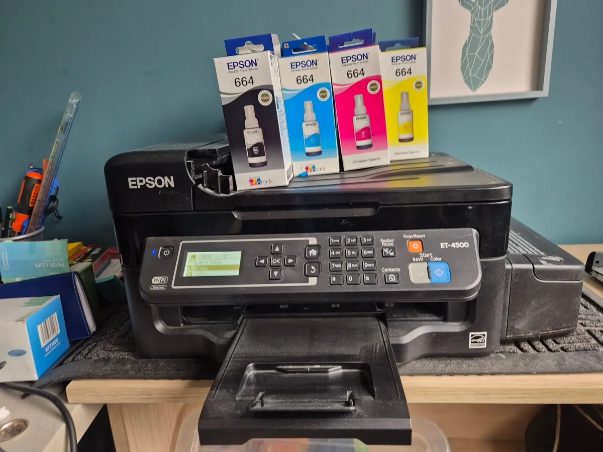 Epson Inkjet Printer - All in One + Inks - Image 4