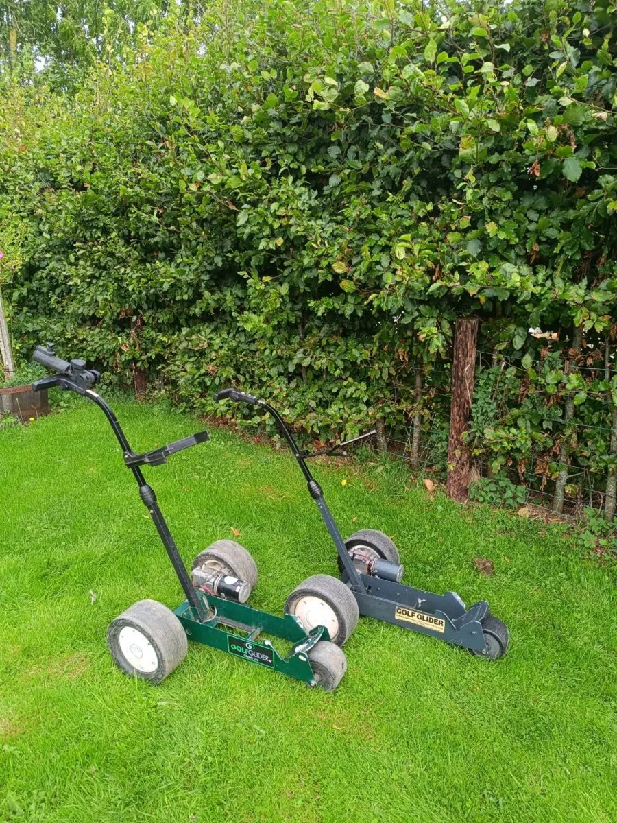 Golf glider trolleys - Image 1