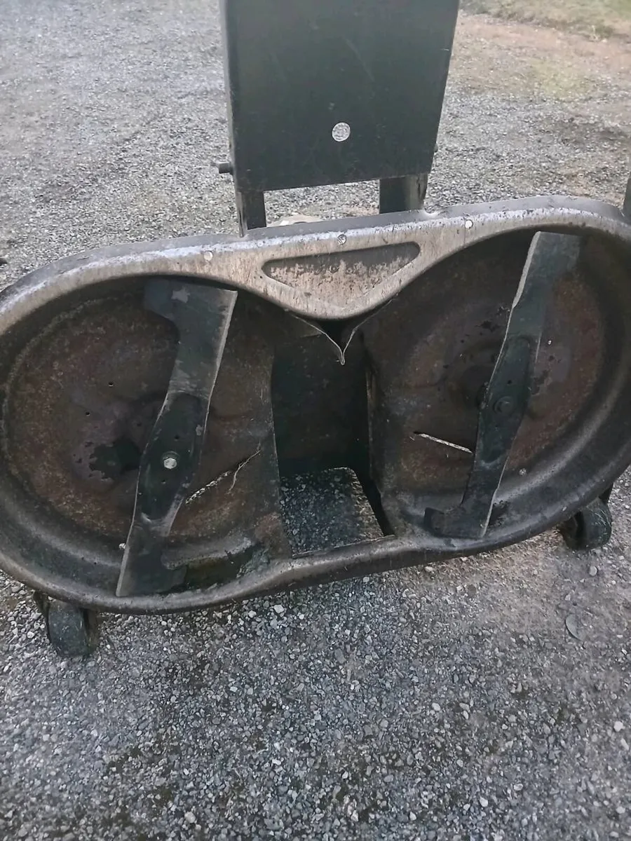 Lawnboss Deck, shute, rear wheels & clutch - Image 3