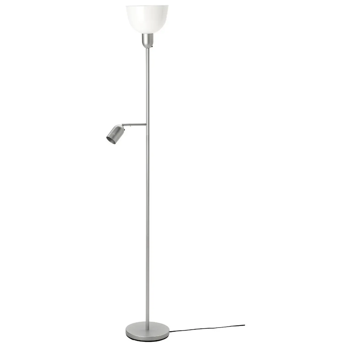 Floor lamp with reading side light