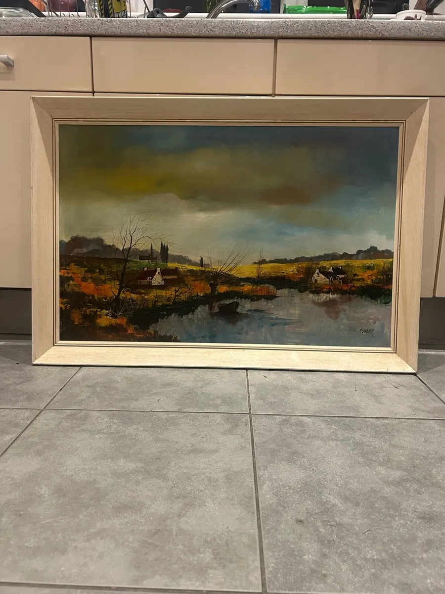 Painting by Mourier - Image 1