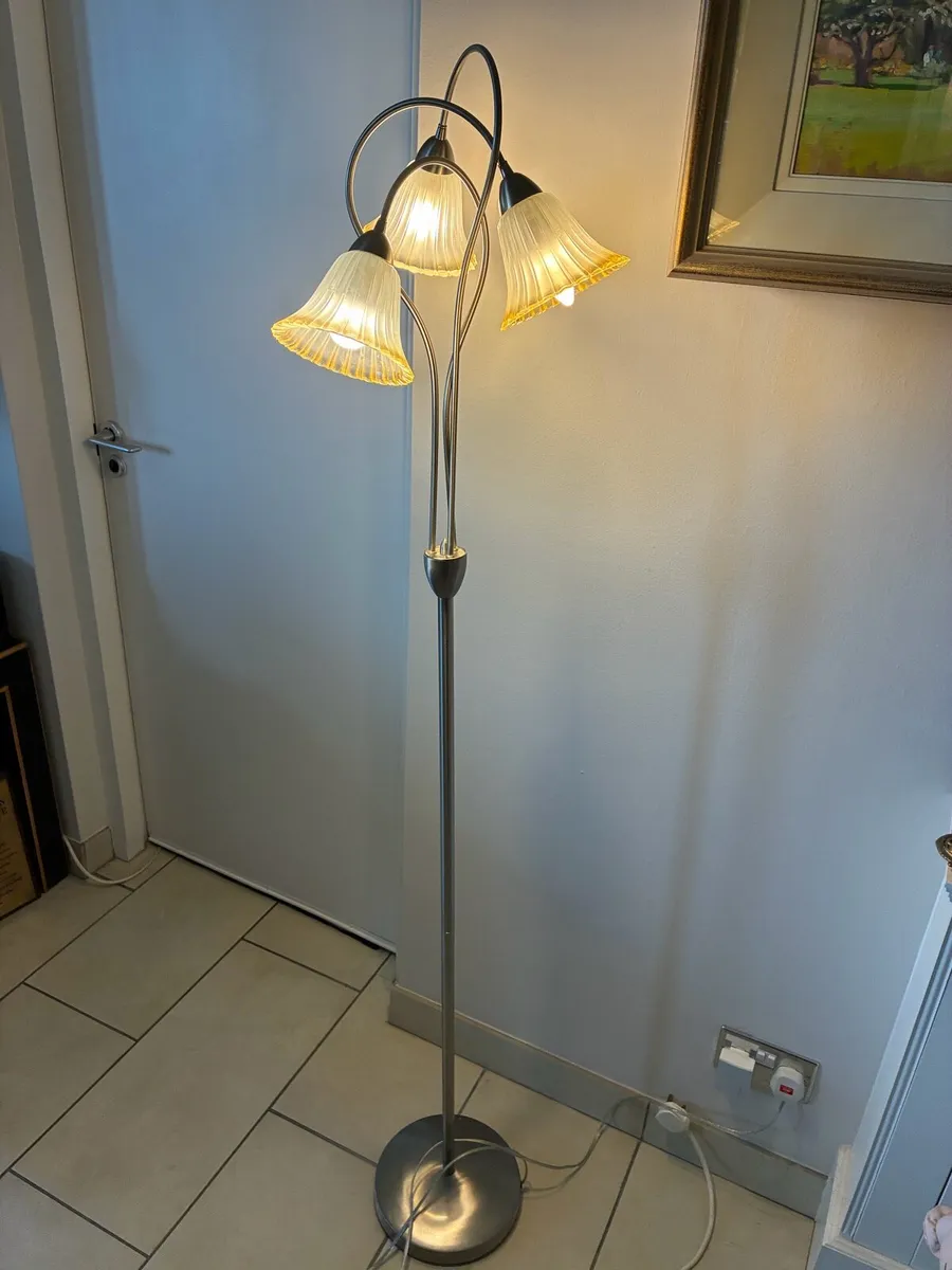 Three Light Floor Lamp - Image 1