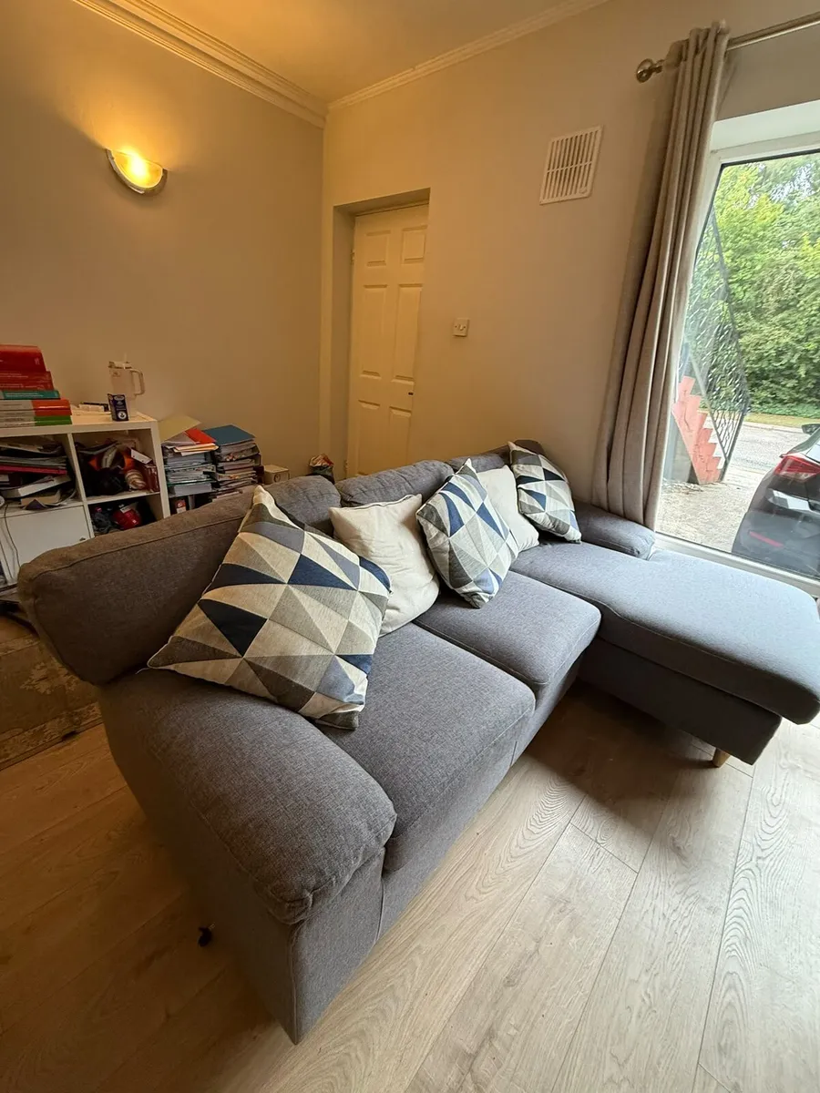 Beautiful corner gray suit cushions included - Image 3