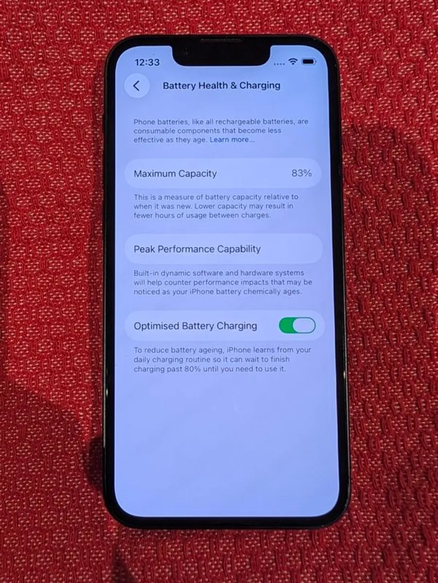 iPhone 13 Mini 128GB Midnight (Black), Unlocked, 83% Battery - Image 4