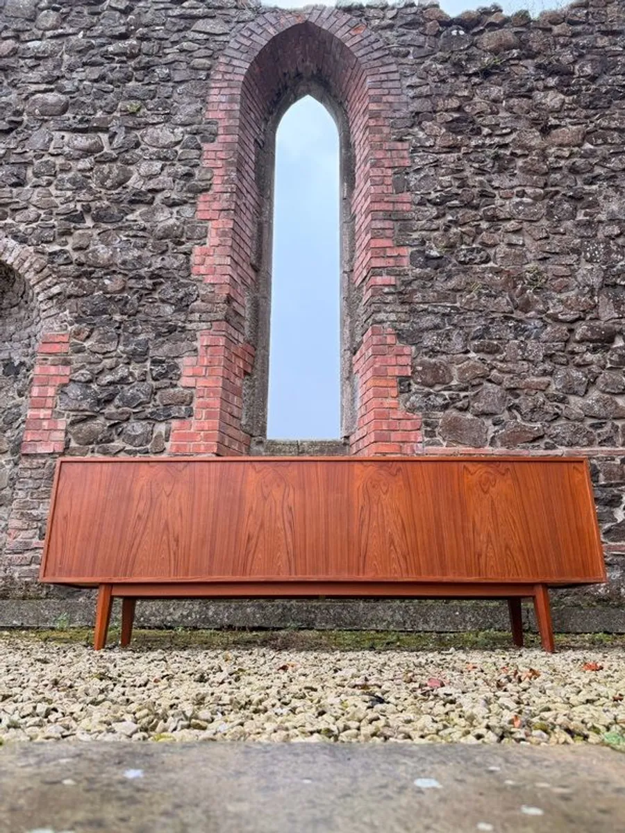 Mid century sideboards dining shelving bedsides - Image 3