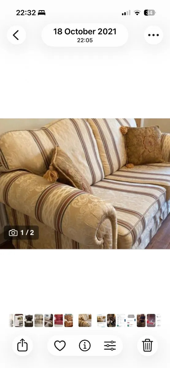 Sofa and chair - Image 2