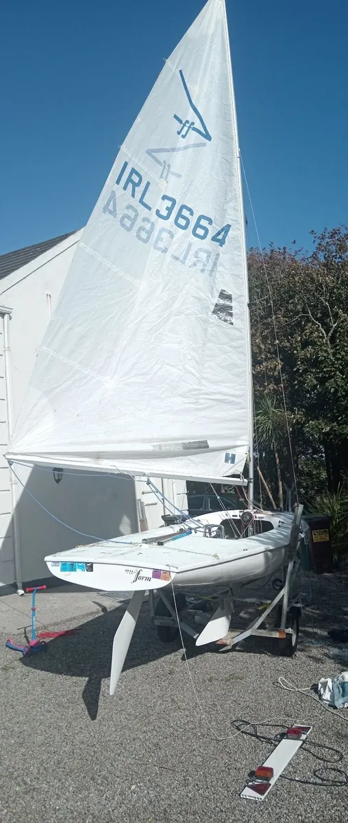 Flying 15 sailing dingy - Image 1