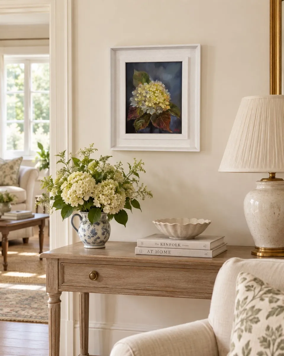 Flower oil painting - Image 3