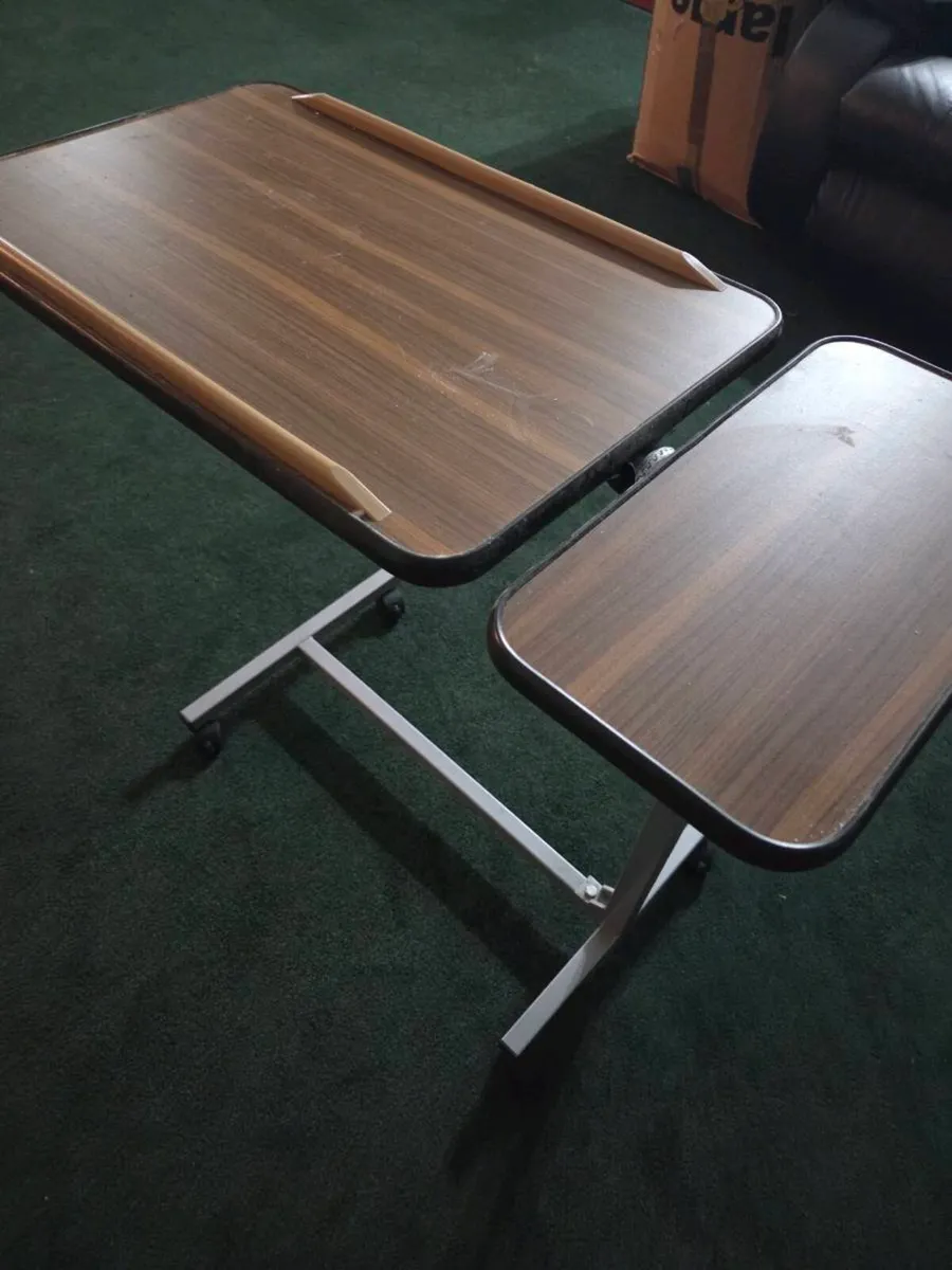 Over bed nursing table