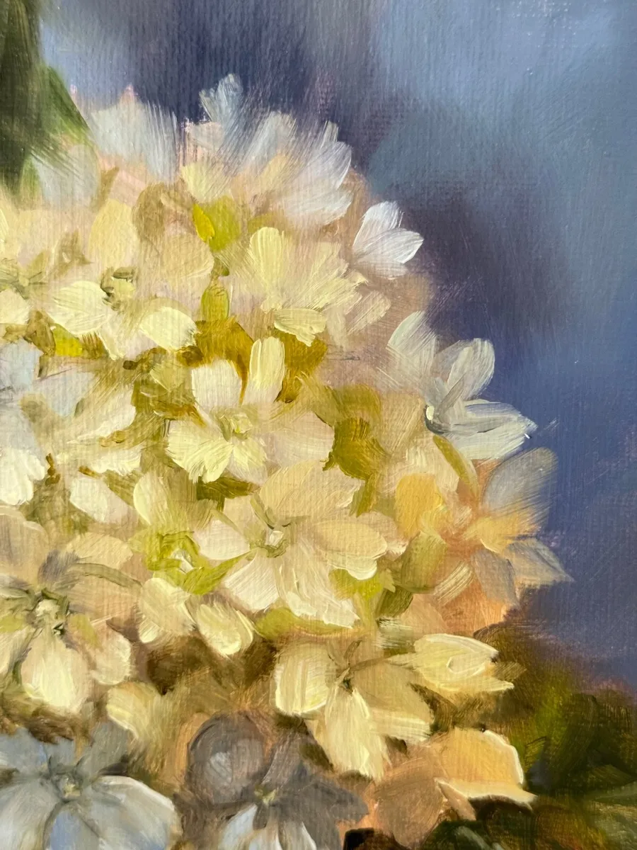 Flower oil painting - Image 4