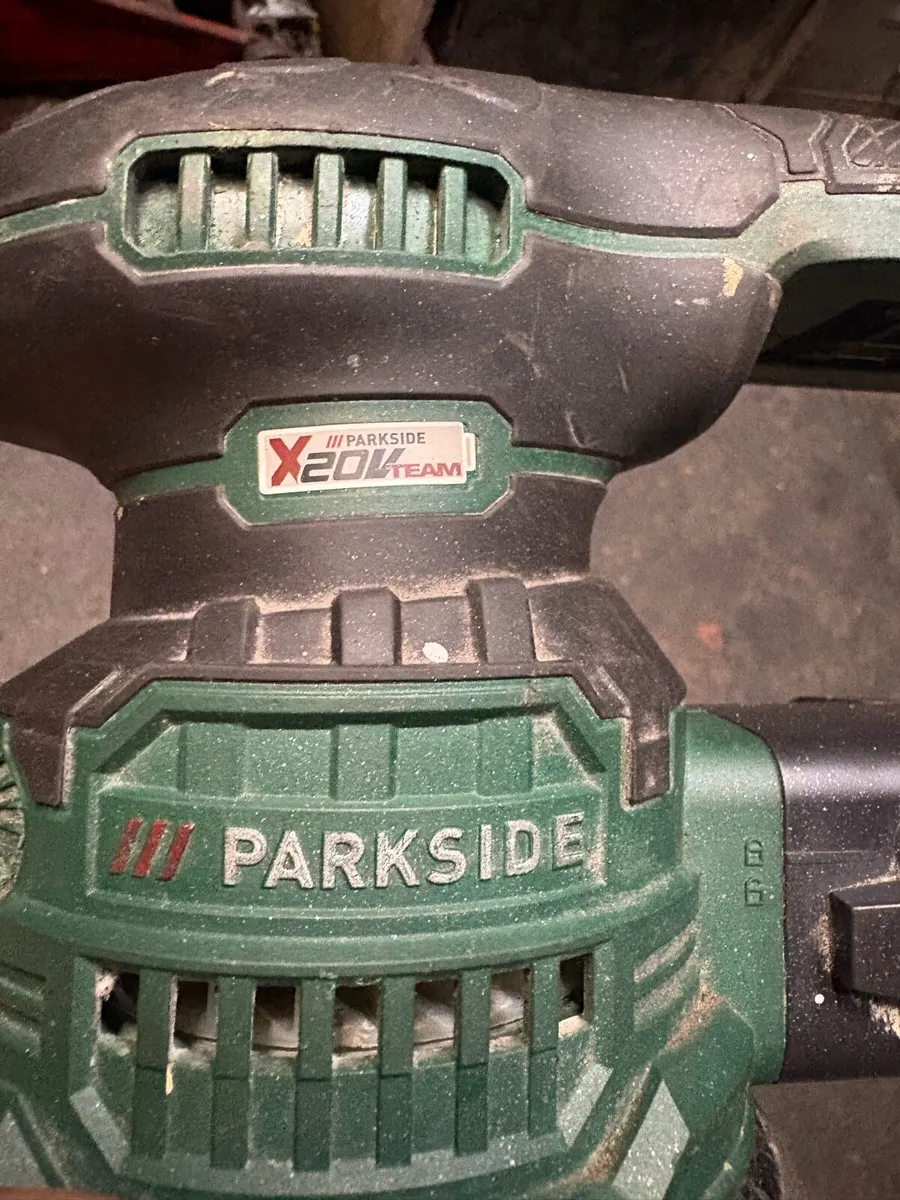 Parkside grinder with charger, no batteries p.m. - Image 4