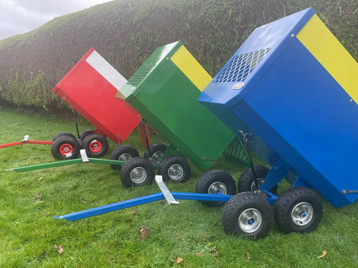 Steel tractor go kart trailers - Image 2