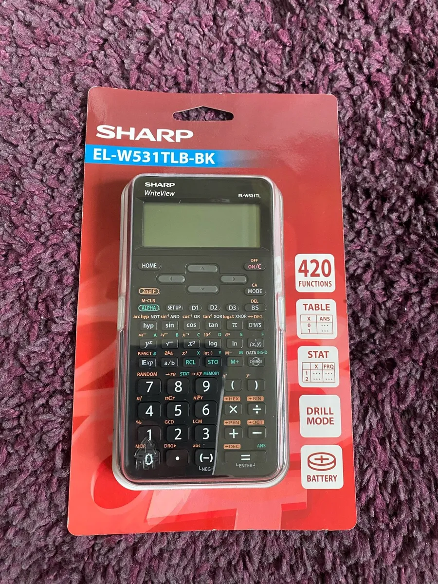 Sharp Scientific Calculator (EL-W531TLB-BK) - Image 1
