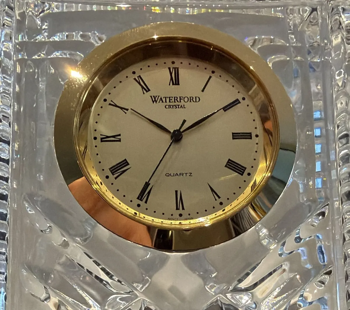 Waterford Crystal 7" Atrium Mantel Clock - Image 2